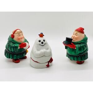 Dept 56 Merry Makers Seymore, Seigfried And The Snowman, 93653, 3.75”